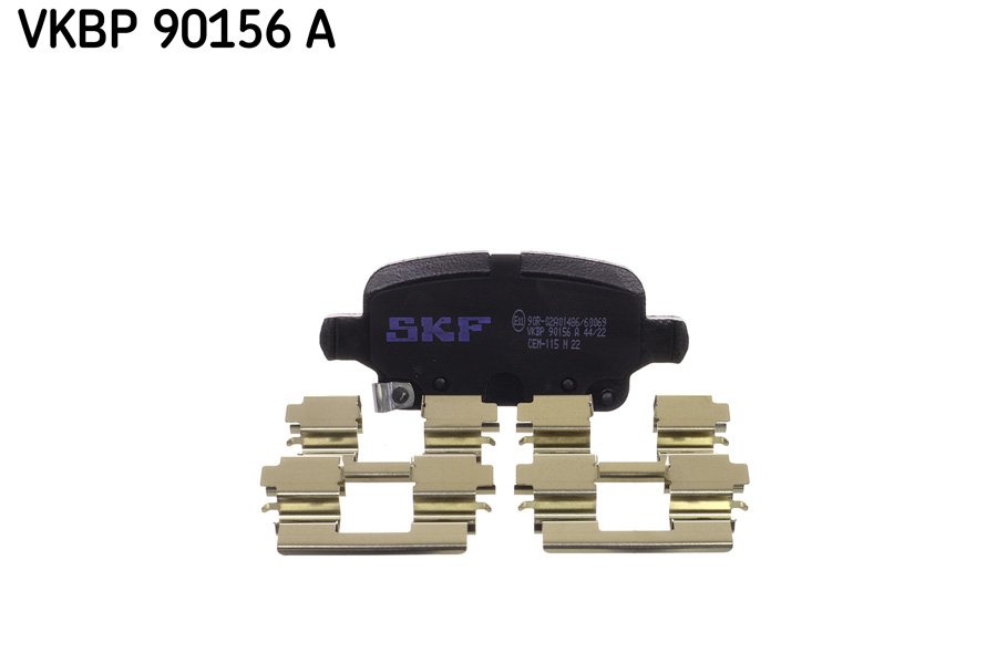 Set placute frana,frana disc VKBP 90156 A SKF